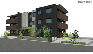 【外観】 | 2026年1月完成予定／積水ハウス施工シャーメゾン♪マンションタイプホテルライク仕様♪