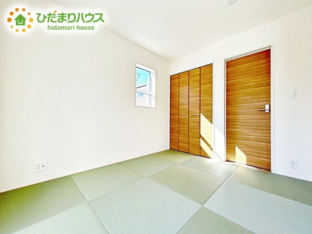【和室】 | 水戸石川4丁目1期　新築戸建 | 赤ちゃんスペースや客間など、多彩な用途で使用できる和室☆