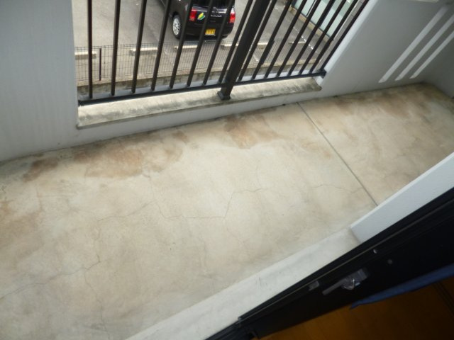 メゾンエトワールのバルコニー