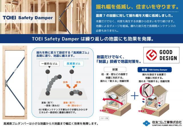 練馬区下石神井５丁目の新築一戸建の地図|制震ダンパー 