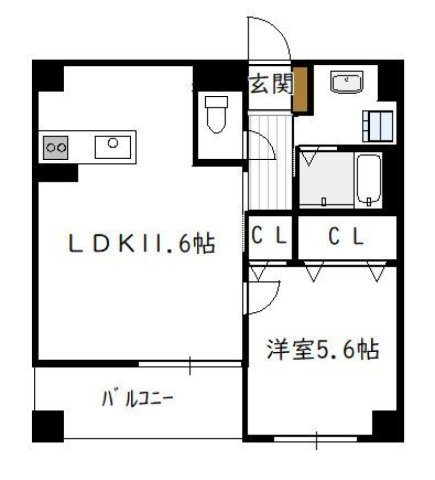 アルテマイスター大工町の間取り