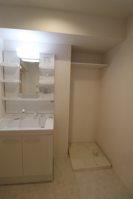 【新築】CLASSEUM盛岡駅前Ⅱの独立洗面台