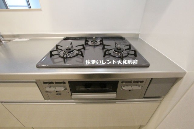 フィレ・デ・フルールのキッチン