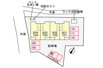 【駐車場】 | サンフォレストＡ棟 | 駐車場