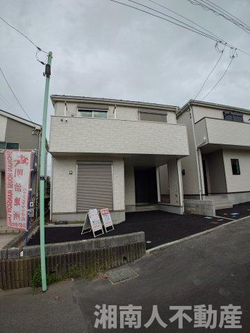 茅ヶ崎市菱沼2丁目　新築戸建の外観|おしゃれな外観です