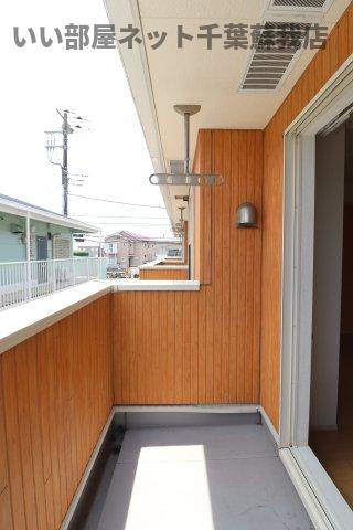 カーサ・ドルミーレⅡのバルコニー|暖かな日差しのふりそそぐバルコニー