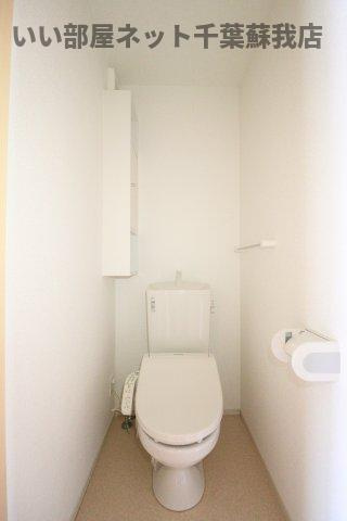カーサ・ドルミーレⅡのトイレ|トイレもきれいです