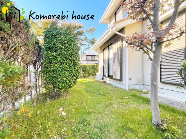 白岡市新白岡　中古一戸建ての庭|お庭でゆったりと過ごせます