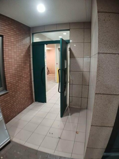 MSビルのエントランス