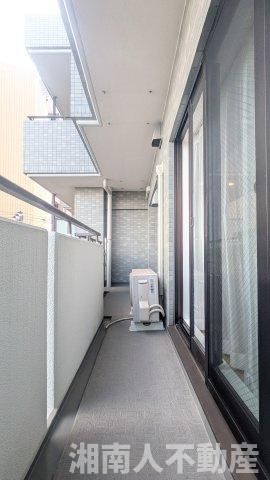 シルフィード湘南のバルコニー|お洗濯にも便利なバルコニー付き