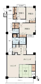 【間取り】 | ライオンズマンション甲子園一番町