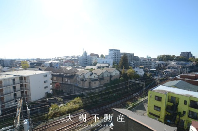 【展望】 | ペット飼育可　ローレルコートかしわ台　８階3ＬＤＫリフォーム済み【仲介手数料無料】 | 遮る建物がなく眺望良好です！
