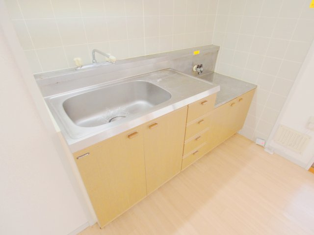 セジュール小屋浦　B棟のキッチン