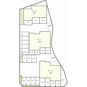 セレーノBの区画図