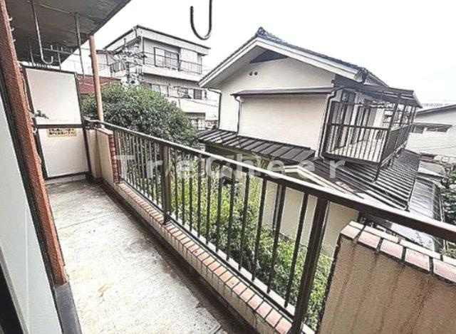 成増サンハイムのバルコニー