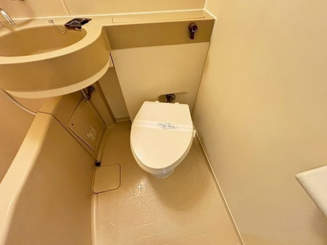 ヴィラ大州通りのトイレ|ゆったりとした空間のトイレです