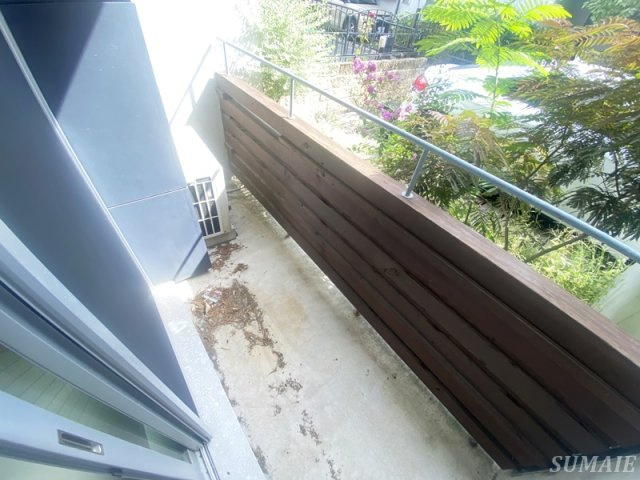 ラ・クローネのバルコニー|日当たりのいいバルコニー