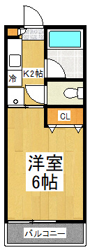 グランデュールエースの間取り