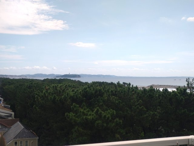 ウェリス茅ヶ崎東海岸南の展望|江ノ島方面