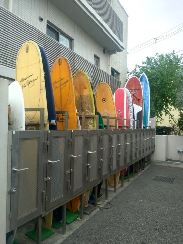 ウェリス茅ヶ崎東海岸南のその他|サーフボード置き場