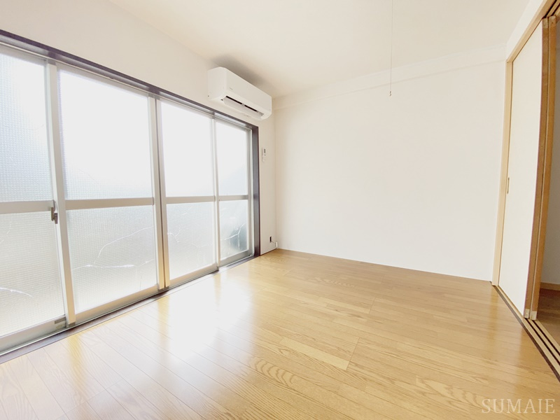 谷口マンションの寝室|寝室に☆