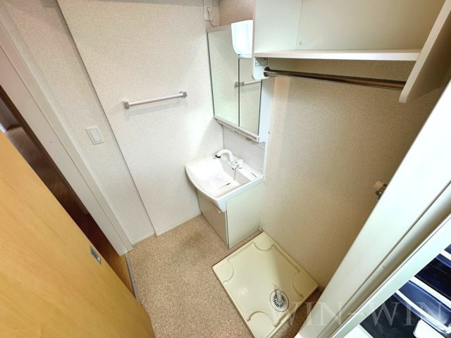 宮前館 Bの洗面所