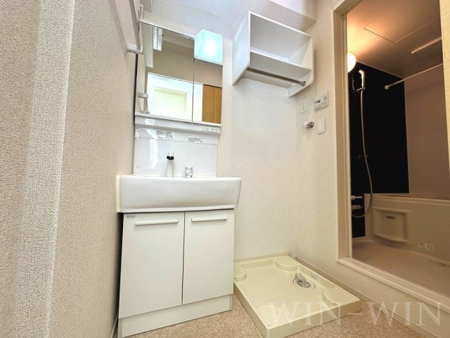 宮前館 Bの洗面所