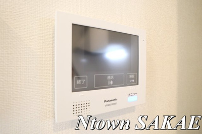【セキュリティ】 | ハーモニーテラス城木町Ⅲ | モニター付きインターホンです