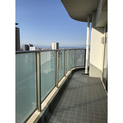 【バルコニー】 | プラウドタワー名古屋栄 | 2020年10月撮影