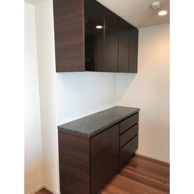 【収納】 | プラウドタワー名古屋栄 | キッチンカップボード　2020年10月撮影