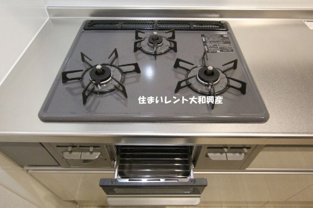 フィレ・デ・フルールのキッチン