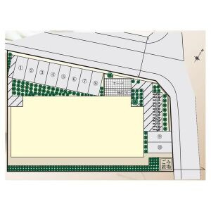 フィレ・デ・フルールの区画図