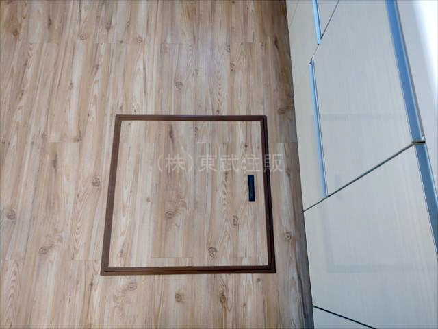 【キッチン】 | 比企郡滑川町月の輪１丁目 | キッチンには床下収納庫が付いています