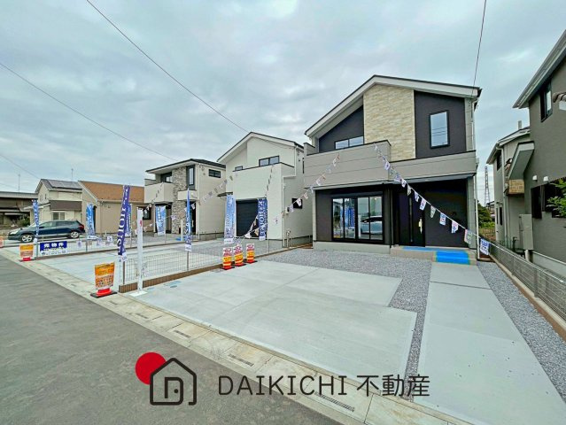 【前面道路含む現地写真】 | 北本市中丸12期　KEIAI GRACE　新築戸建　全3棟　3号棟