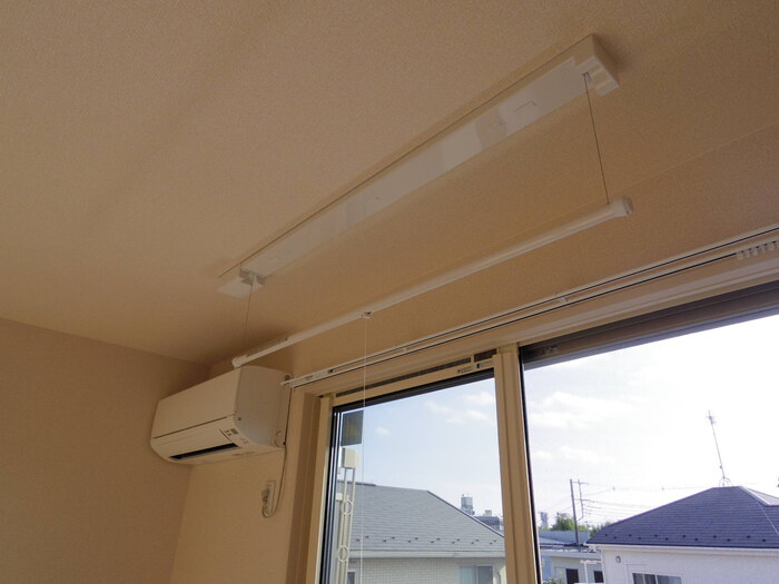 アクアマリンの設備|エアコン・室内物干し
