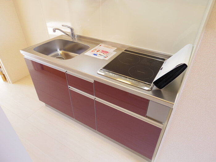 アクアマリンのキッチン|キッチン(IHｸｯｷﾝｸﾞﾋｰﾀｰ付き)