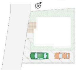 【区画図】 | 鴻巣市大間　新築戸建　全2棟　1号棟