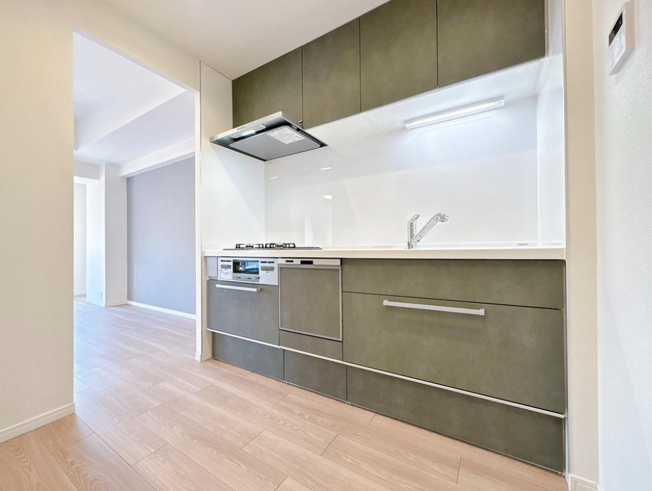 【キッチン】 | 駒込八幡坂ガーデニア | 洗練されたスタイリッシュなデザイン性と使いやすさを備えた仕様。