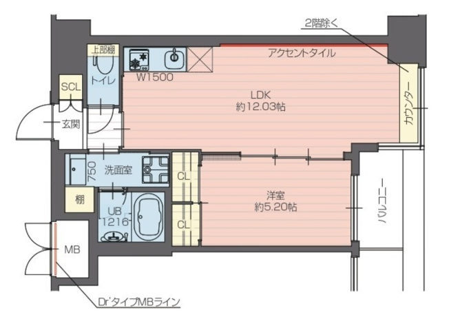 【間取り】 | プレジオ長田