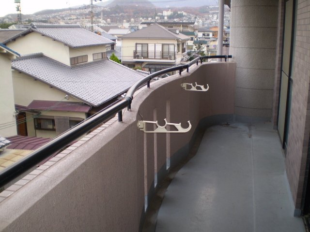 アメニティA.Nのバルコニー