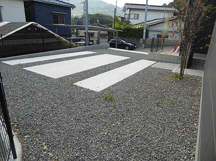 広島市東区福田１丁目　新築一戸建て(全2棟)の駐車場