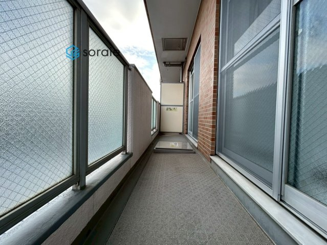 ライオンズマンション本川越第3のバルコニー|令和7年12月19日撮影。