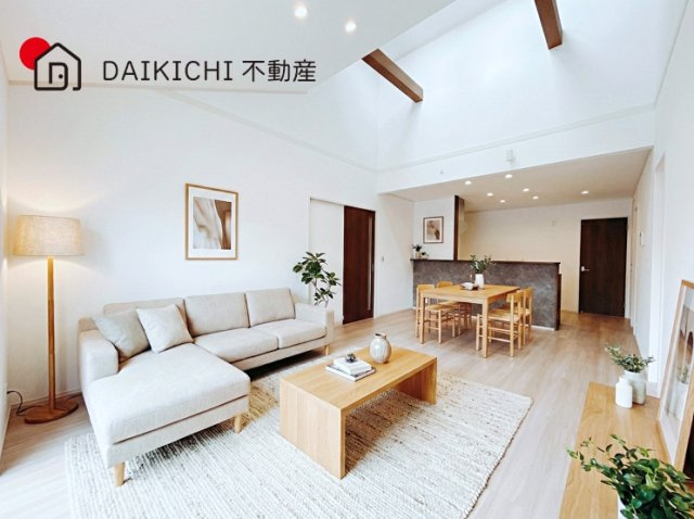 【居間・リビング】 | 羽生市藤井上組　新築戸建　全6棟　4号棟
