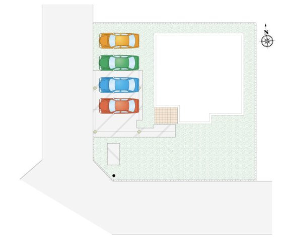 【区画図】 | 羽生市藤井上組　新築戸建　全6棟　4号棟