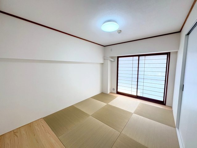 ◆２０２５年７月リフォーム完了◆高層階南向き◆陽当たり・通風・眺望良好◆グランドメゾン浜大津の和室|和室