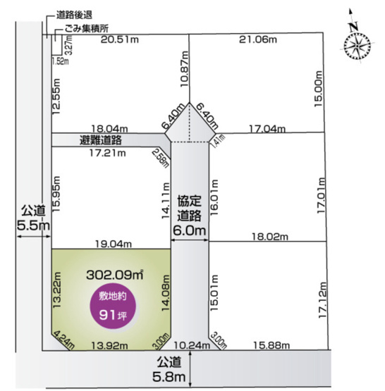 【区画図】 | 羽生市藤井上組　新築戸建　全6棟　5号棟