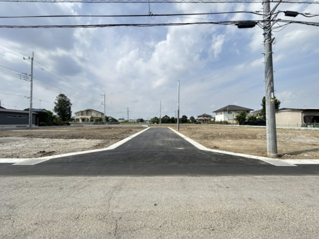 【前面道路含む現地写真】 | 羽生市藤井上組　新築戸建　全6棟　5号棟