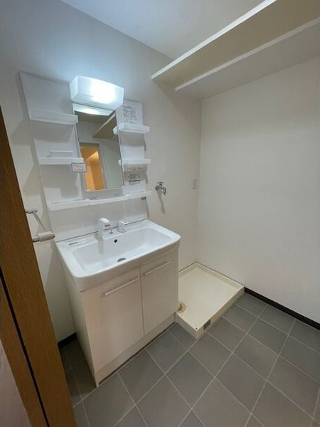 ハーモニアス桜本町の洗面所