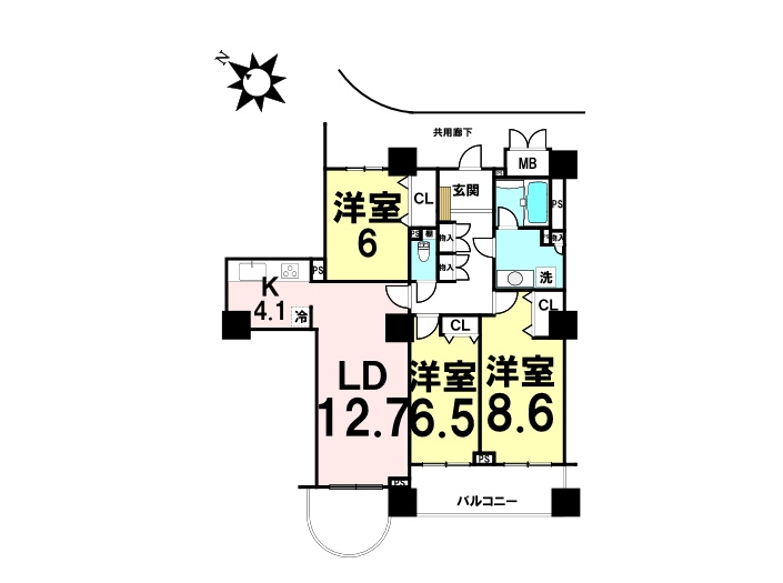 A.CITYタワーズウエスト・タワー棟