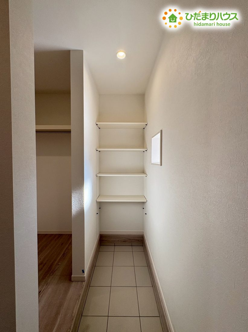 本庄市小島6丁目　新築一戸建て　22の収納|たっぷりとした収納スペースです！